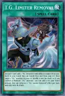 T.G. Limiter Removal